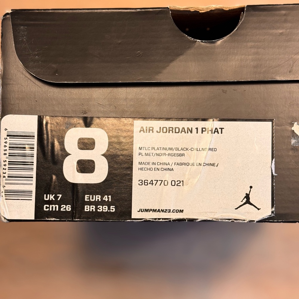 Jordan 1 Phat Kilroy